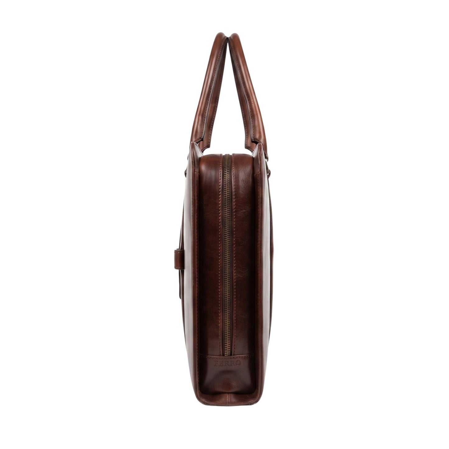 Aktetas dark-cognac TEUN