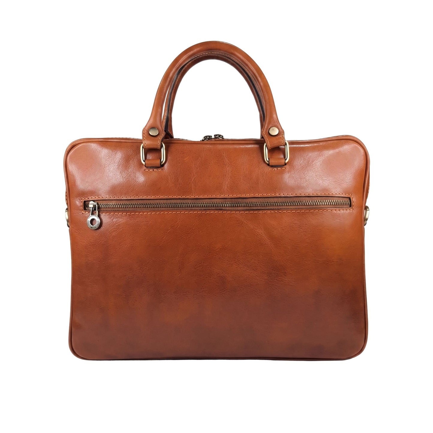 Laptoptas cognac WILLEM
