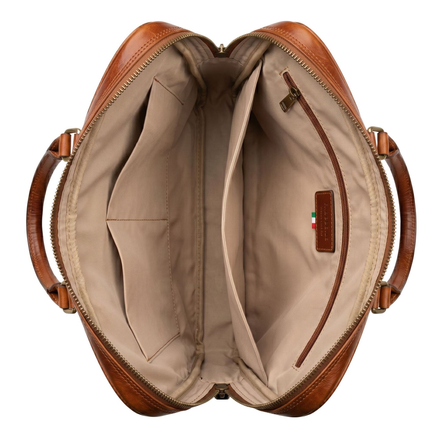 Laptoptas cognac WILLEM