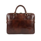 Laptoptas dark-cognac WILLEM