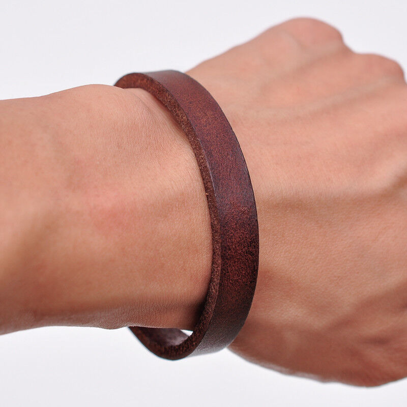 Einzelarmband ALVAREZ - Cognac 